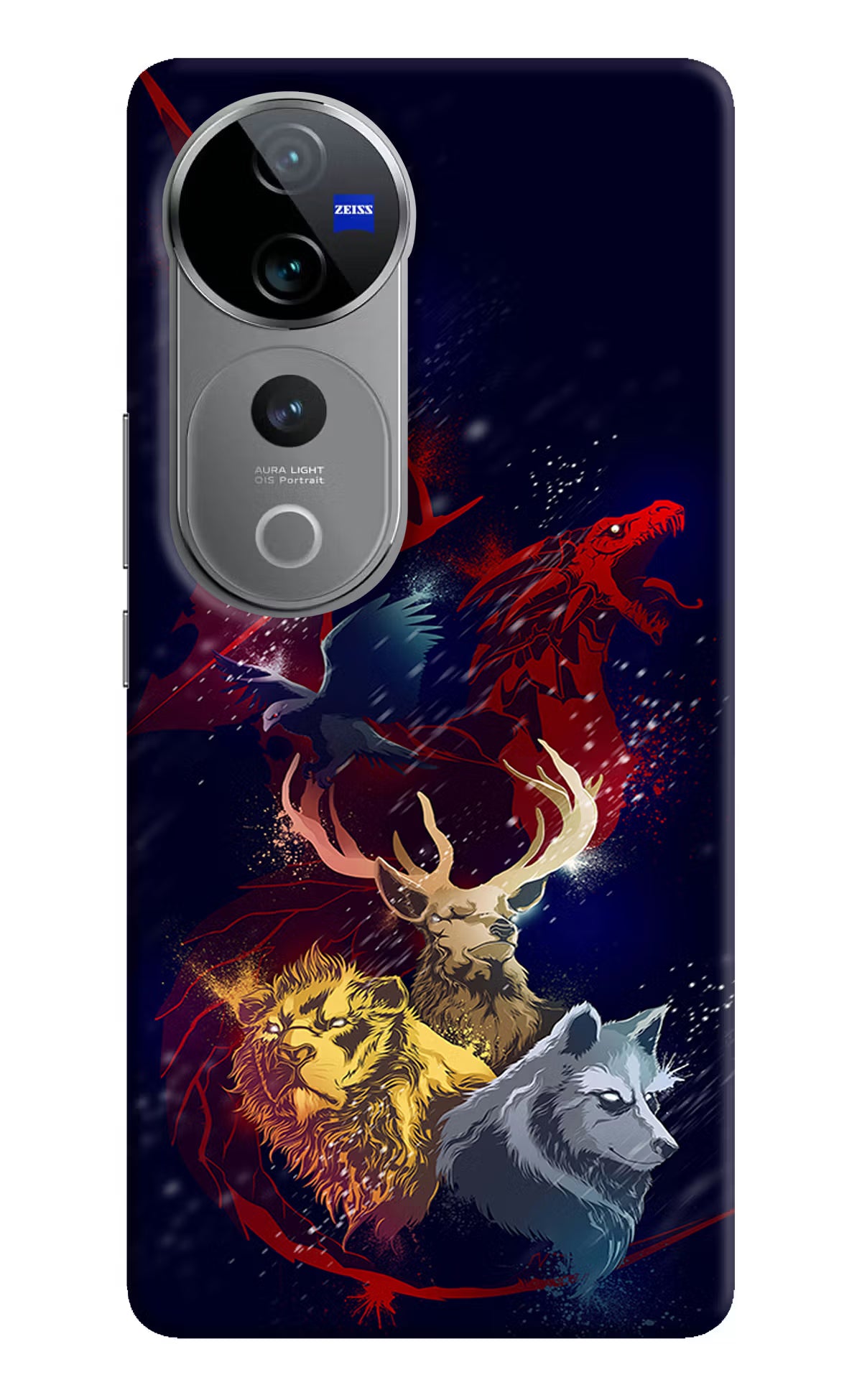 Game Of Thrones Vivo V40 Pro 5G Hard Case Back Cover by Casekaro