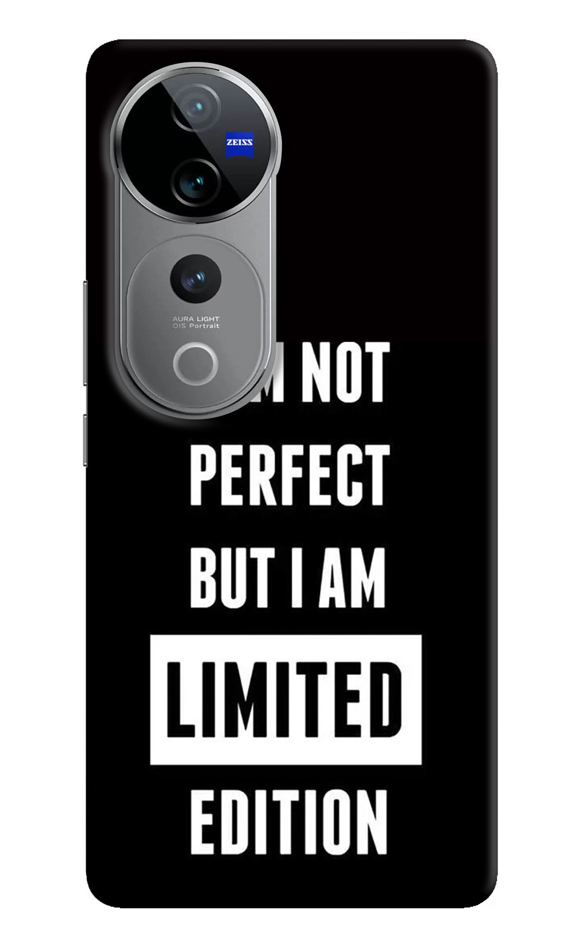 I Am Not Perfect But I Am Limited Edition Vivo V40 Pro 5G Back Cover