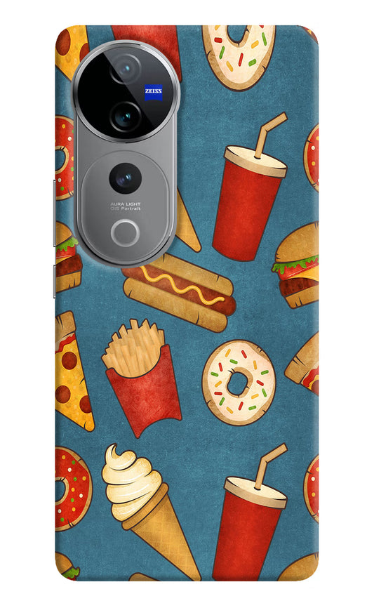 Foodie Vivo V40 Pro 5G Hard Case Back Cover by Casekaro