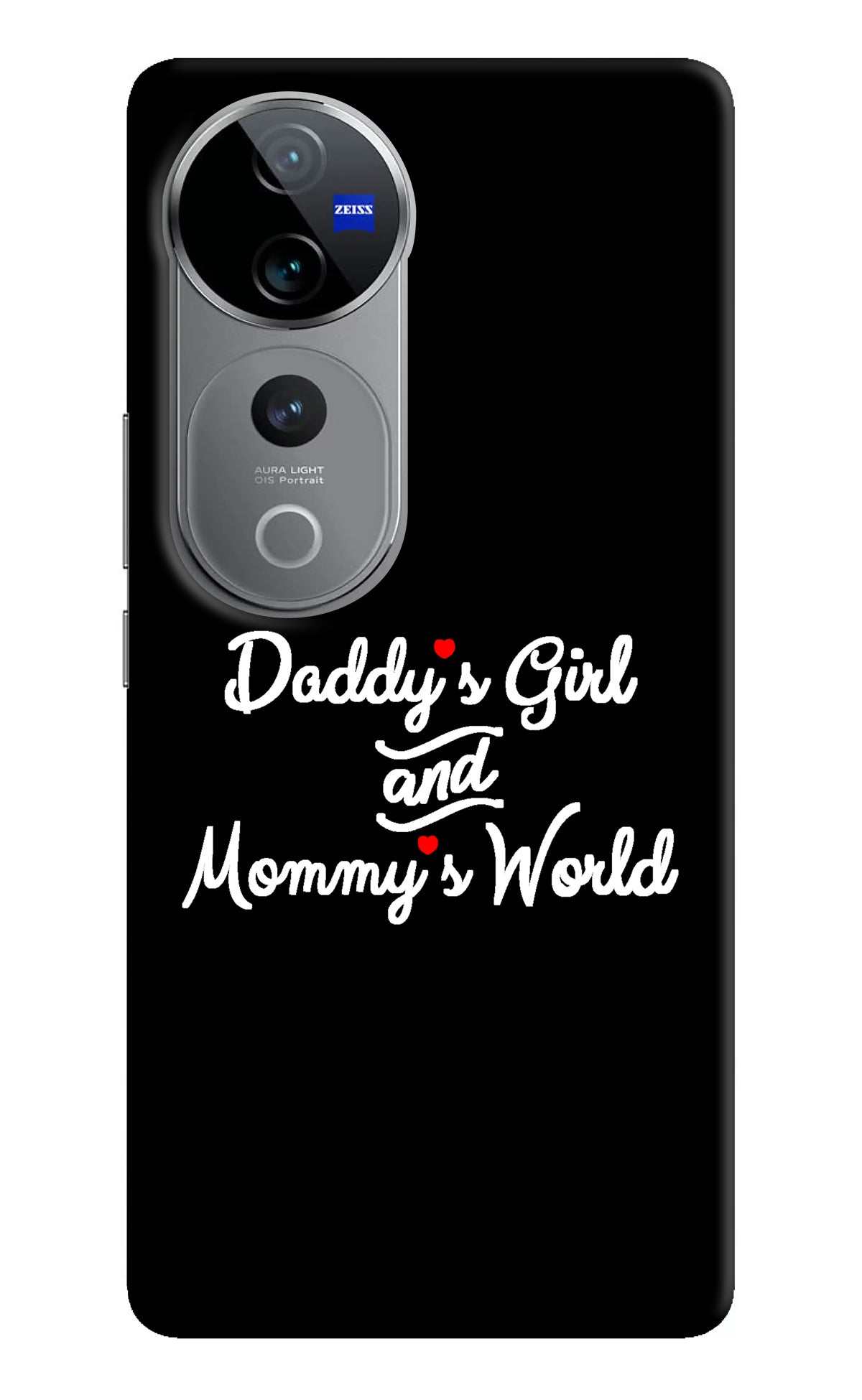 Daddy's Girl and Mommy's World Vivo V40 Pro 5G Back Cover