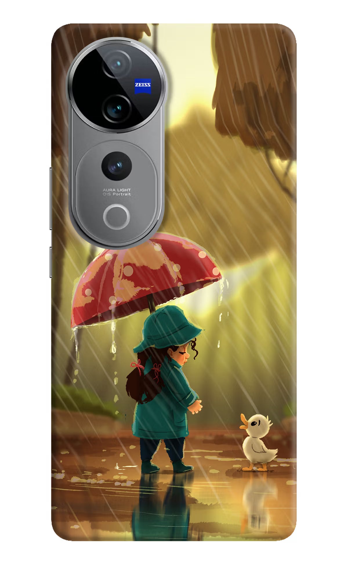 Rainy Day Vivo V40 Pro 5G Hard Case Back Cover by Casekaro
