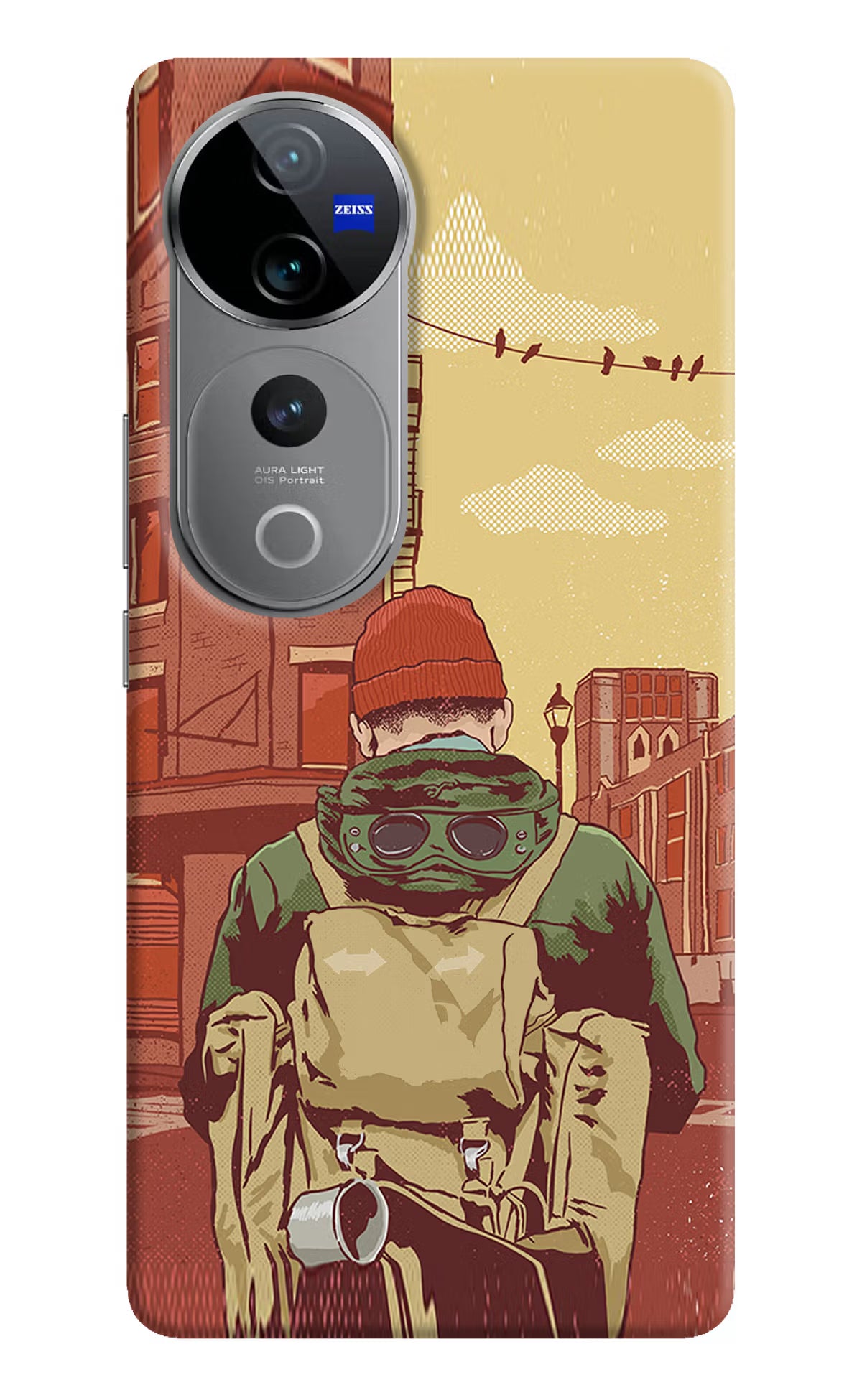 Adventurous Vivo V40 Pro 5G Hard Case Back Cover by Casekaro