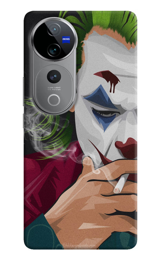 Joker Smoking Vivo V40 Pro 5G Hard Case Back Cover by Casekaro