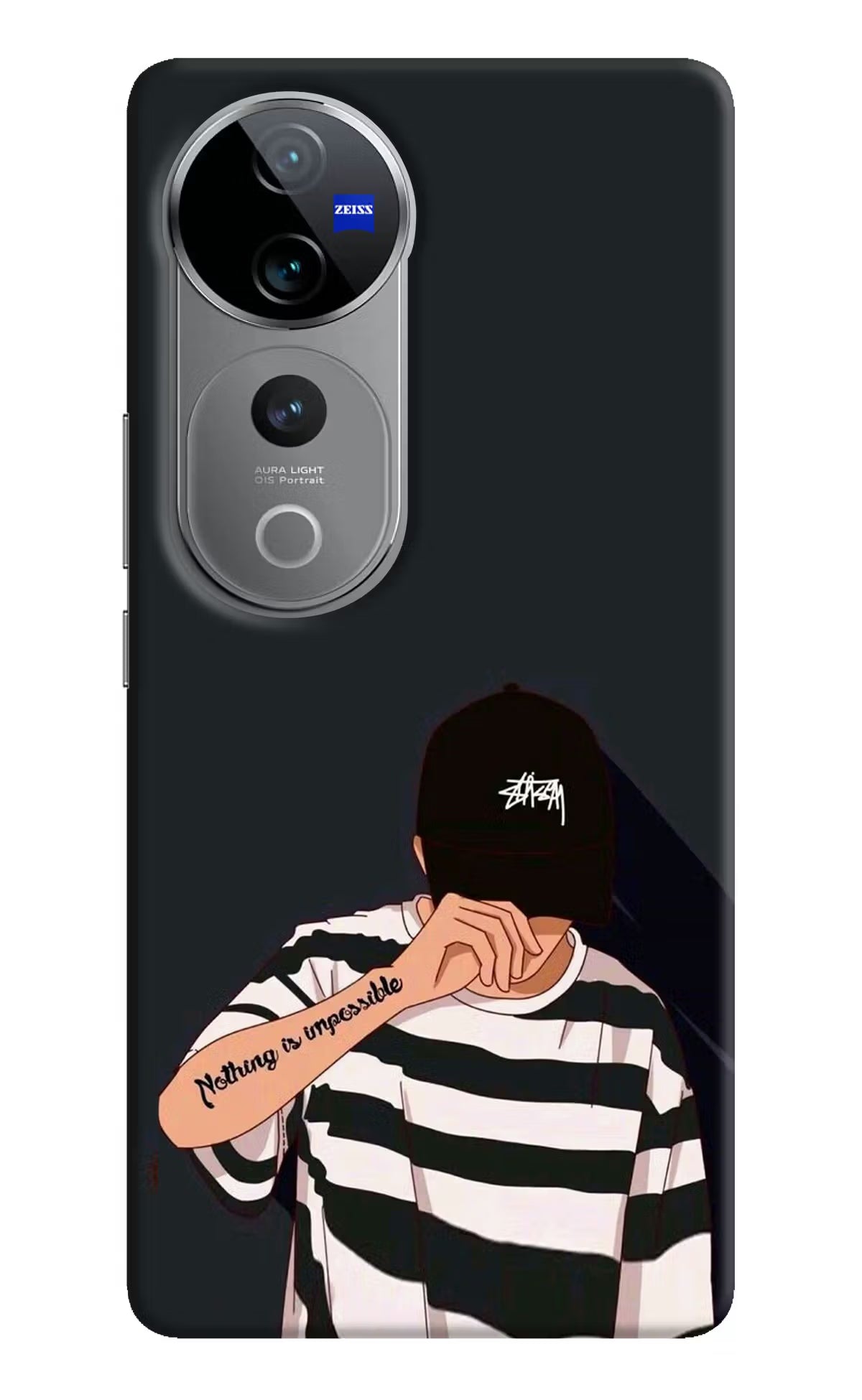 Aesthetic Boy Vivo V40 Pro 5G Hard Case Back Cover by Casekaro