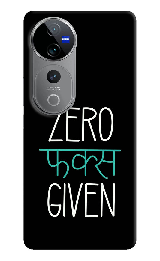 Zero Fucks Given Vivo V40 Pro 5G Back Cover