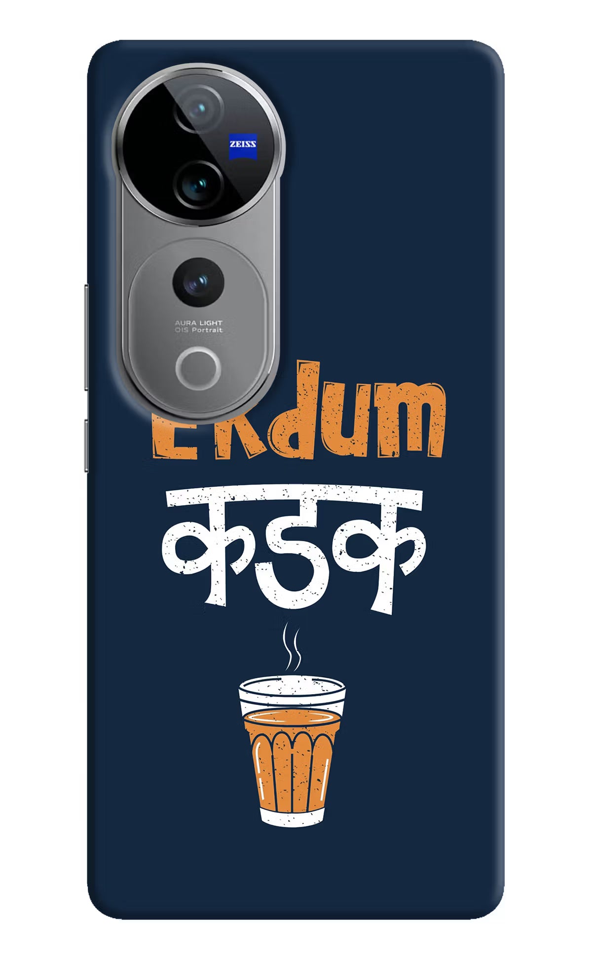 Ekdum Kadak Chai Vivo V40 Pro 5G Hard Case Back Cover by Casekaro