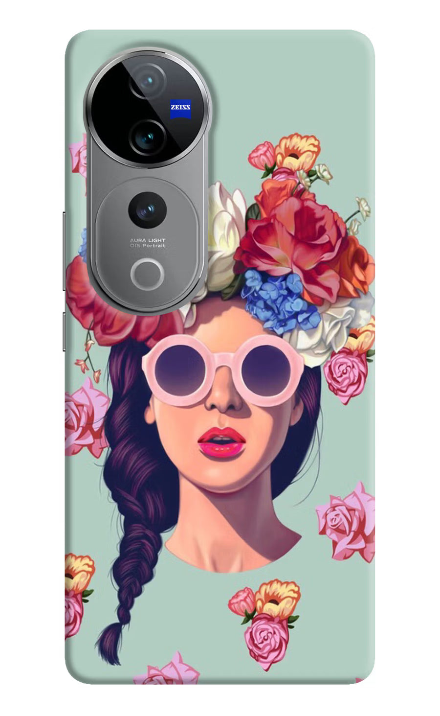 Pretty Girl Vivo V40 Pro 5G Back Cover, Hard case