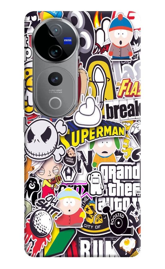 Sticker Bomb Vivo V40 Pro 5G Back Cover