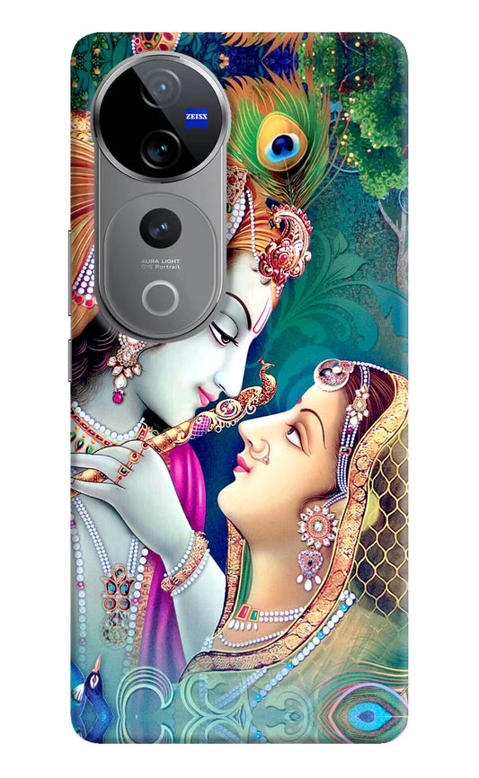 Lord Radha Krishna Vivo V40 Pro 5G Hard Case Back Cover by Casekaro