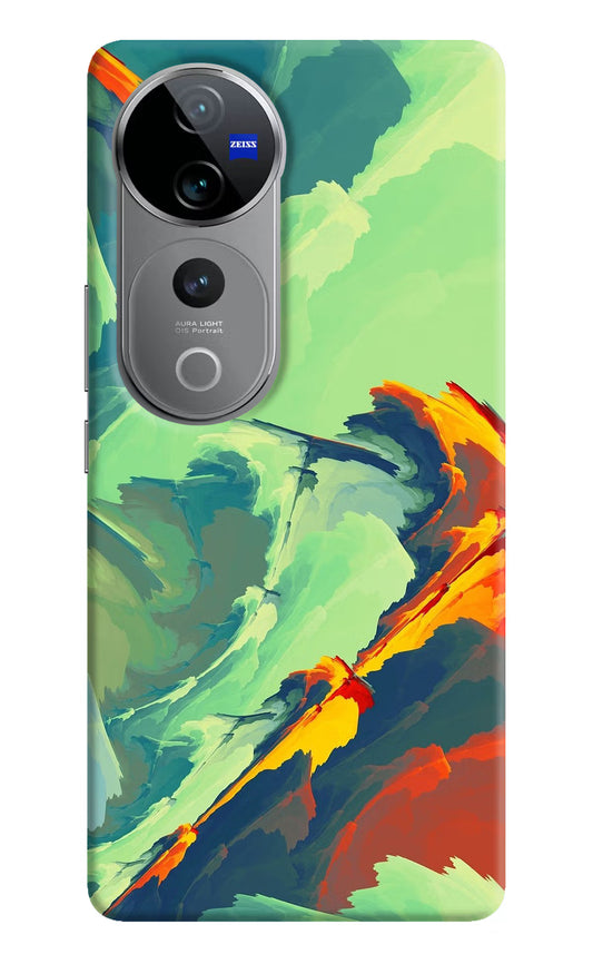 Paint Art Vivo V40 Pro 5G Hard Case Back Cover by Casekaro