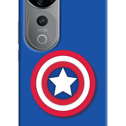 Shield Vivo V40 Pro 5G Hard Case Back Cover by Casekaro