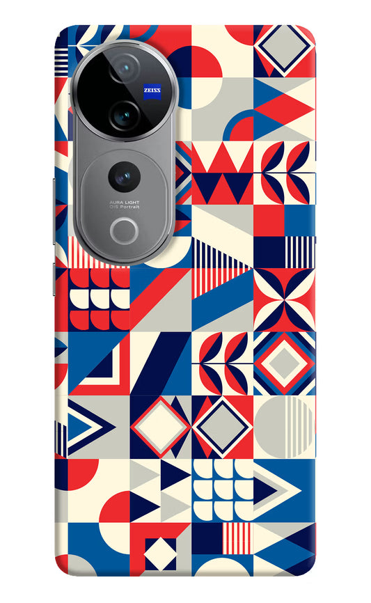 Colorful Pattern Vivo V40 Pro 5G Hard Case Back Cover by Casekaro