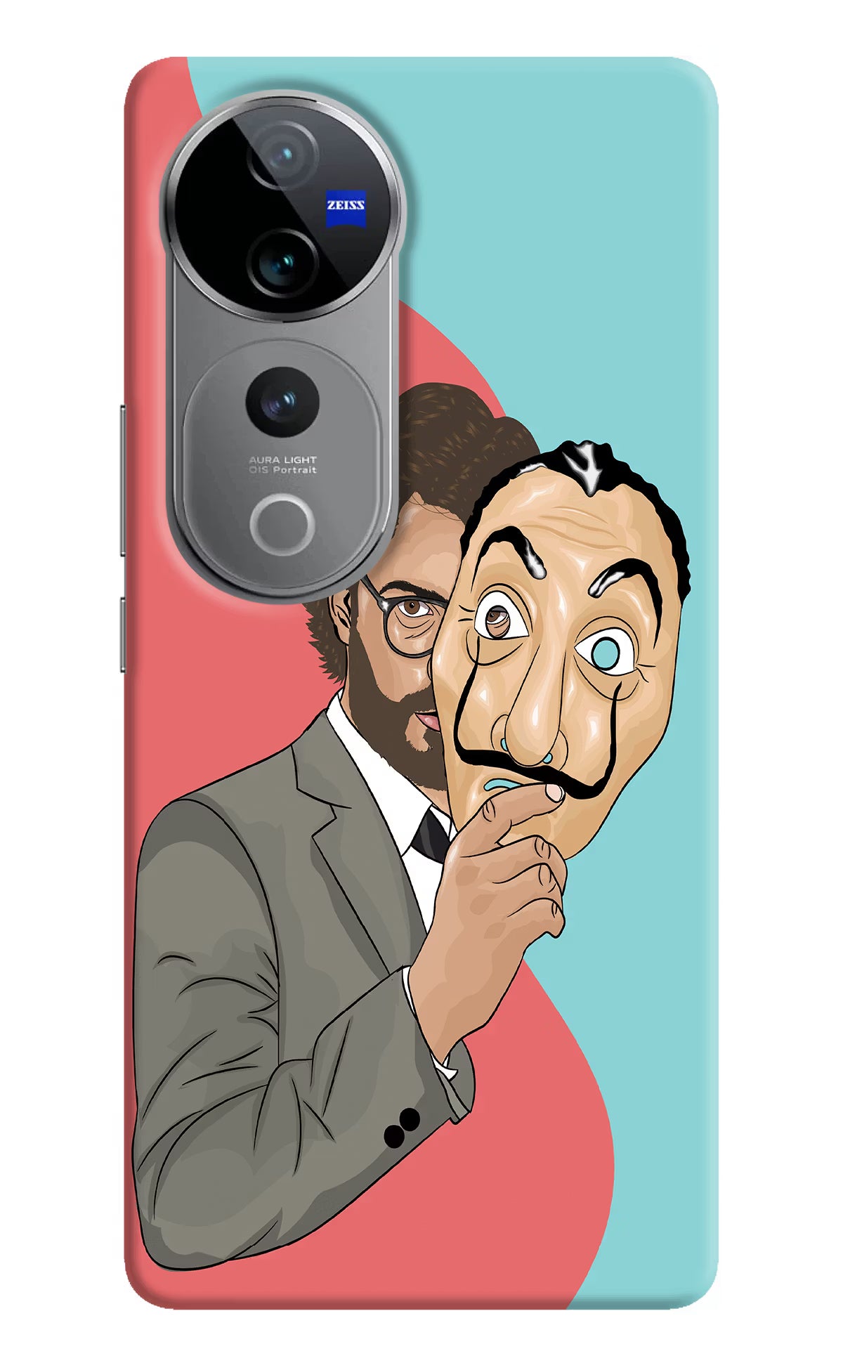 Professor Vivo V40 Pro 5G Hard Case Back Cover by Casekaro
