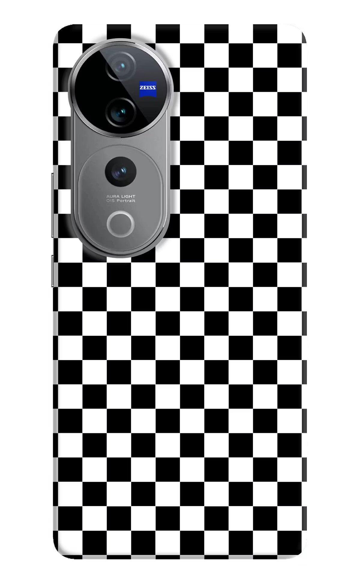 Chess Board Vivo V40 Pro 5G Hard Case Back Cover by Casekaro