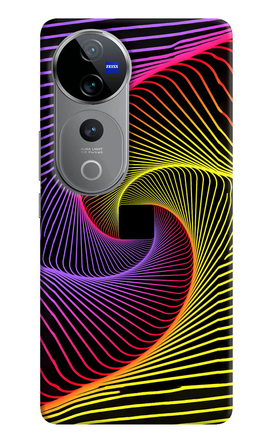 Colorful Strings Vivo V40 Pro 5G Back Cover