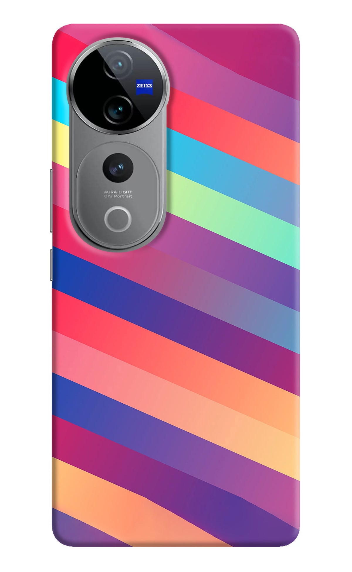 Stripes color Vivo V40 Pro 5G Back Cover