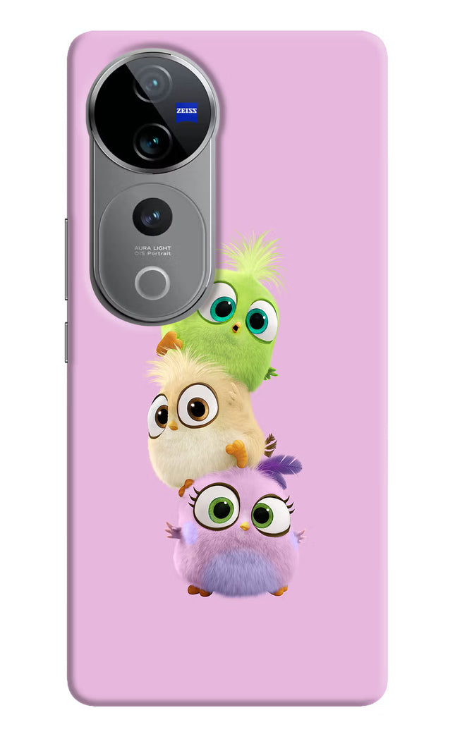 Cute Little Birds Vivo V40 Pro 5G Hard Case Back Cover by Casekaro