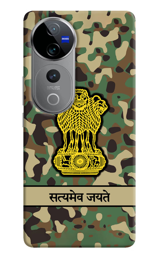Satyamev Jayate Army Vivo V40 Pro 5G Hard Case Back Cover by Casekaro