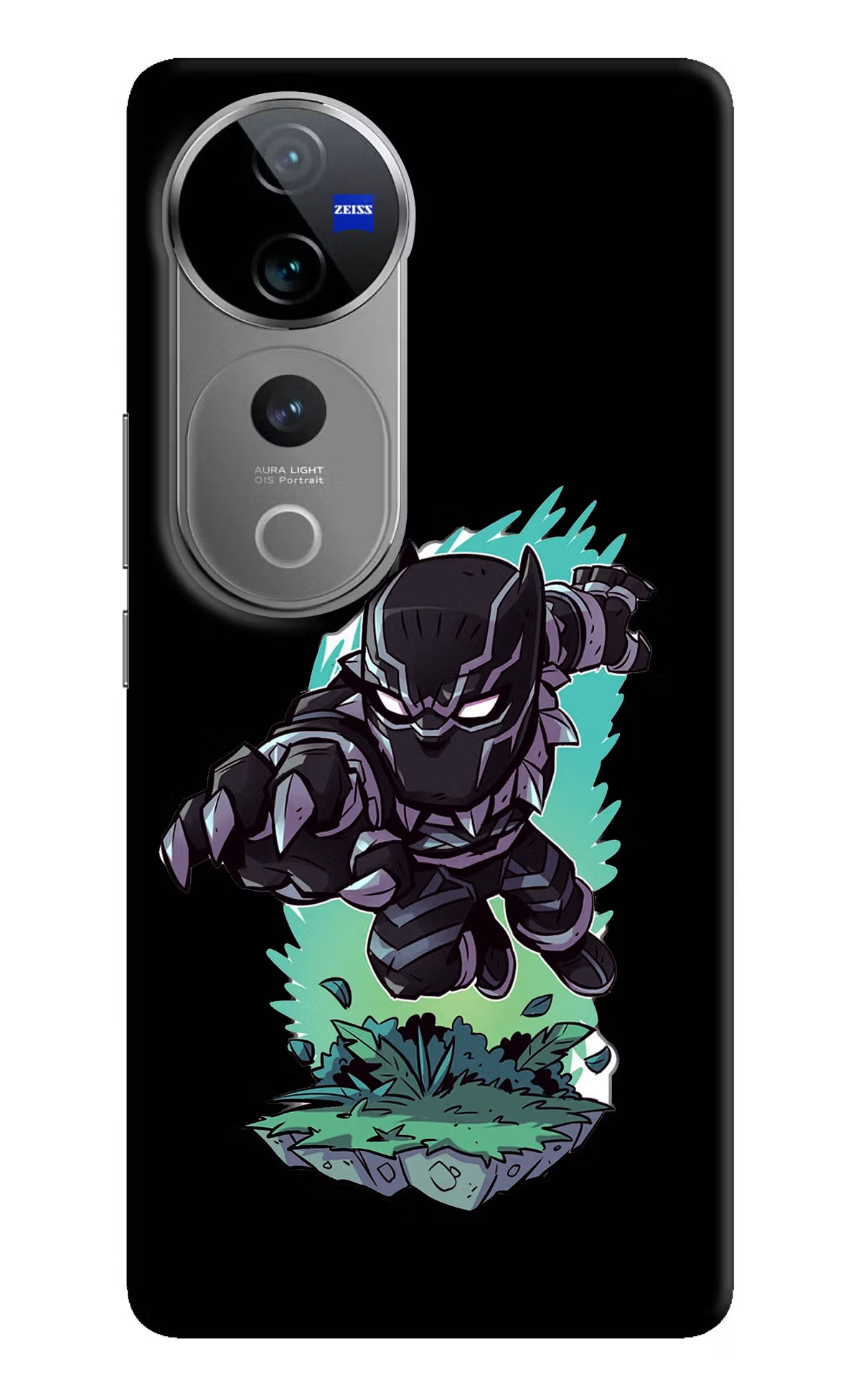 Black Panther Vivo V40 Pro 5G Hard Case Back Cover by Casekaro