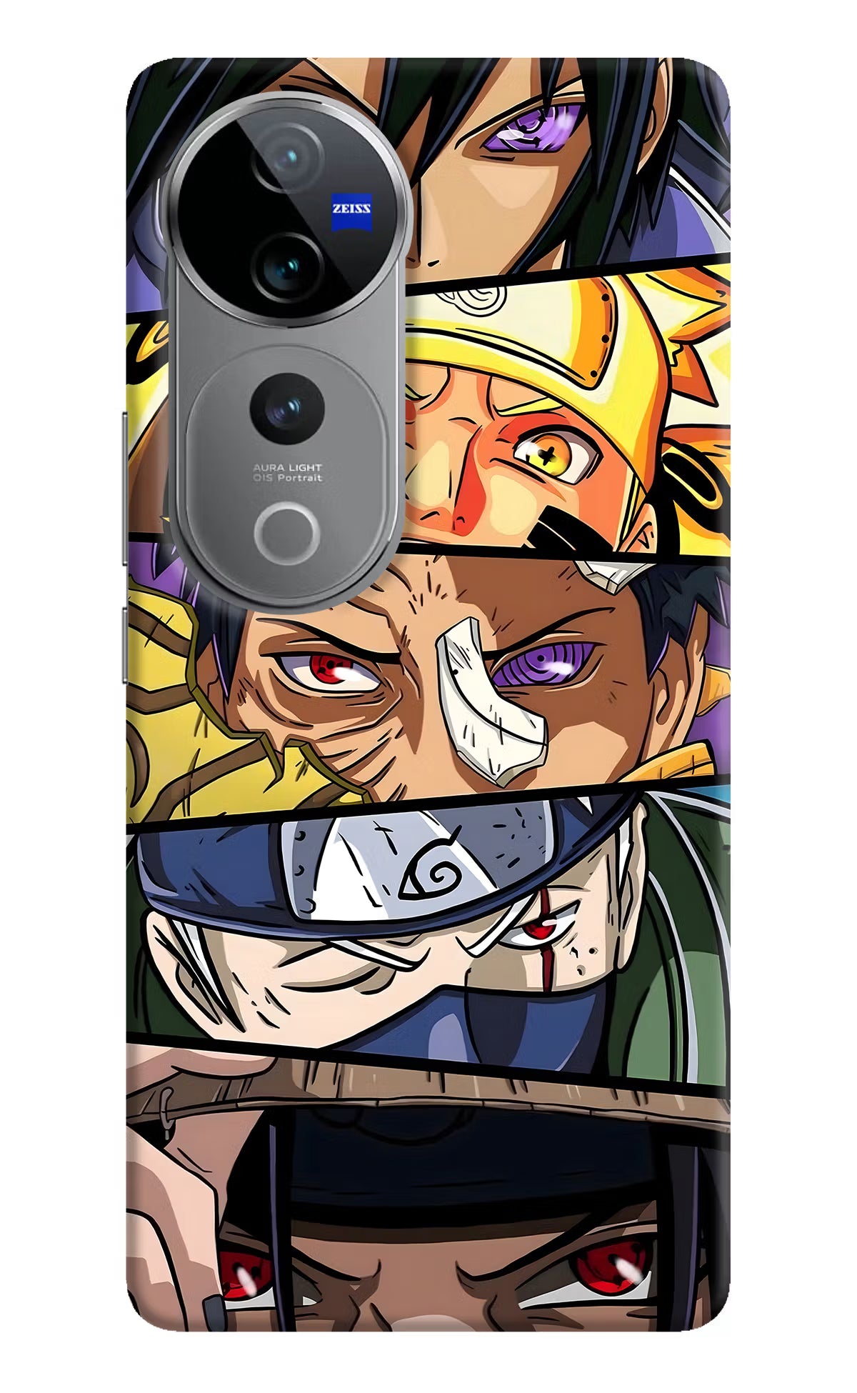 Naruto Character Vivo V40 Pro 5G Hard Case Back Cover by Casekaro