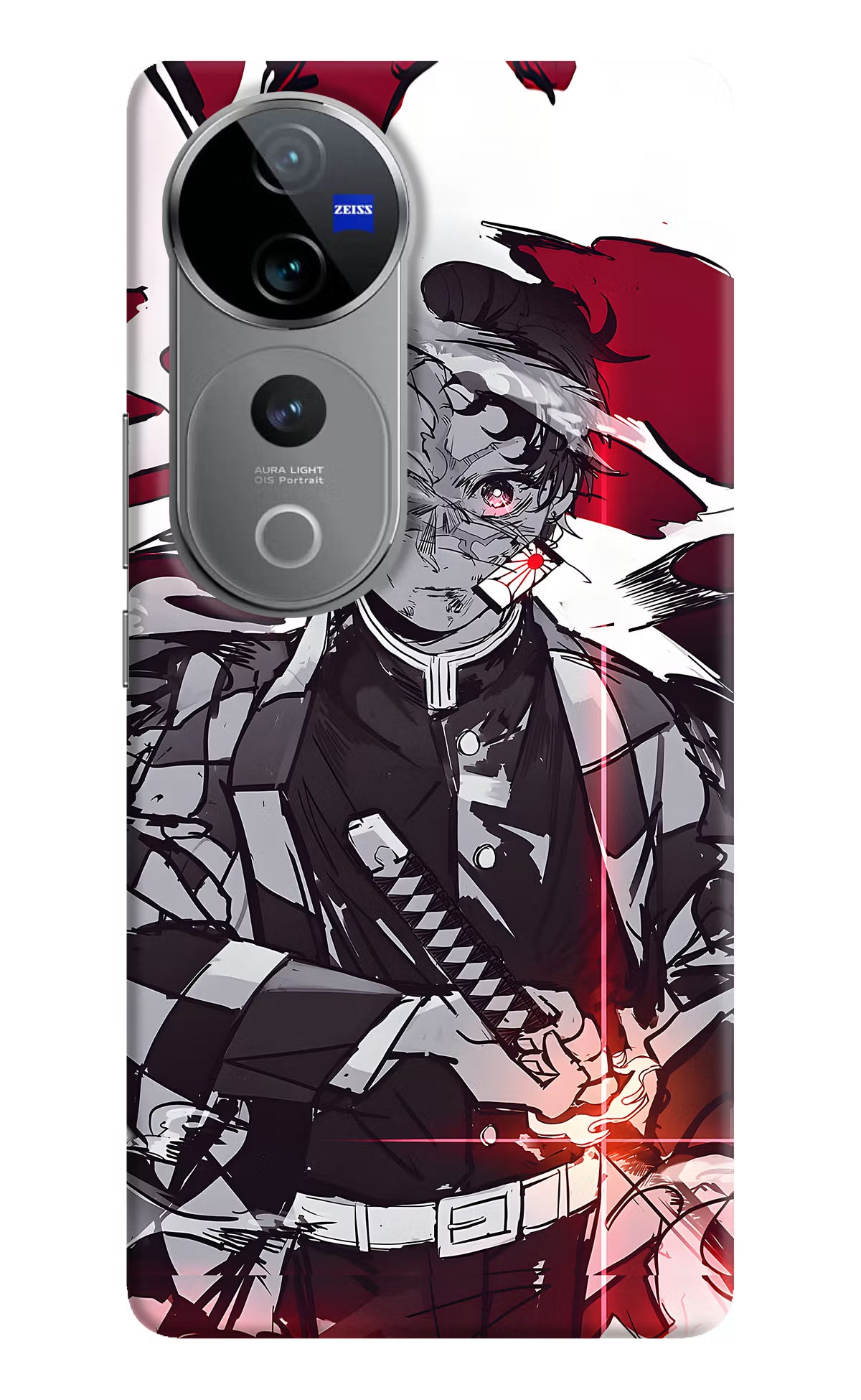 Demon Slayer Vivo V40 Pro 5G Hard Case Back Cover by Casekaro