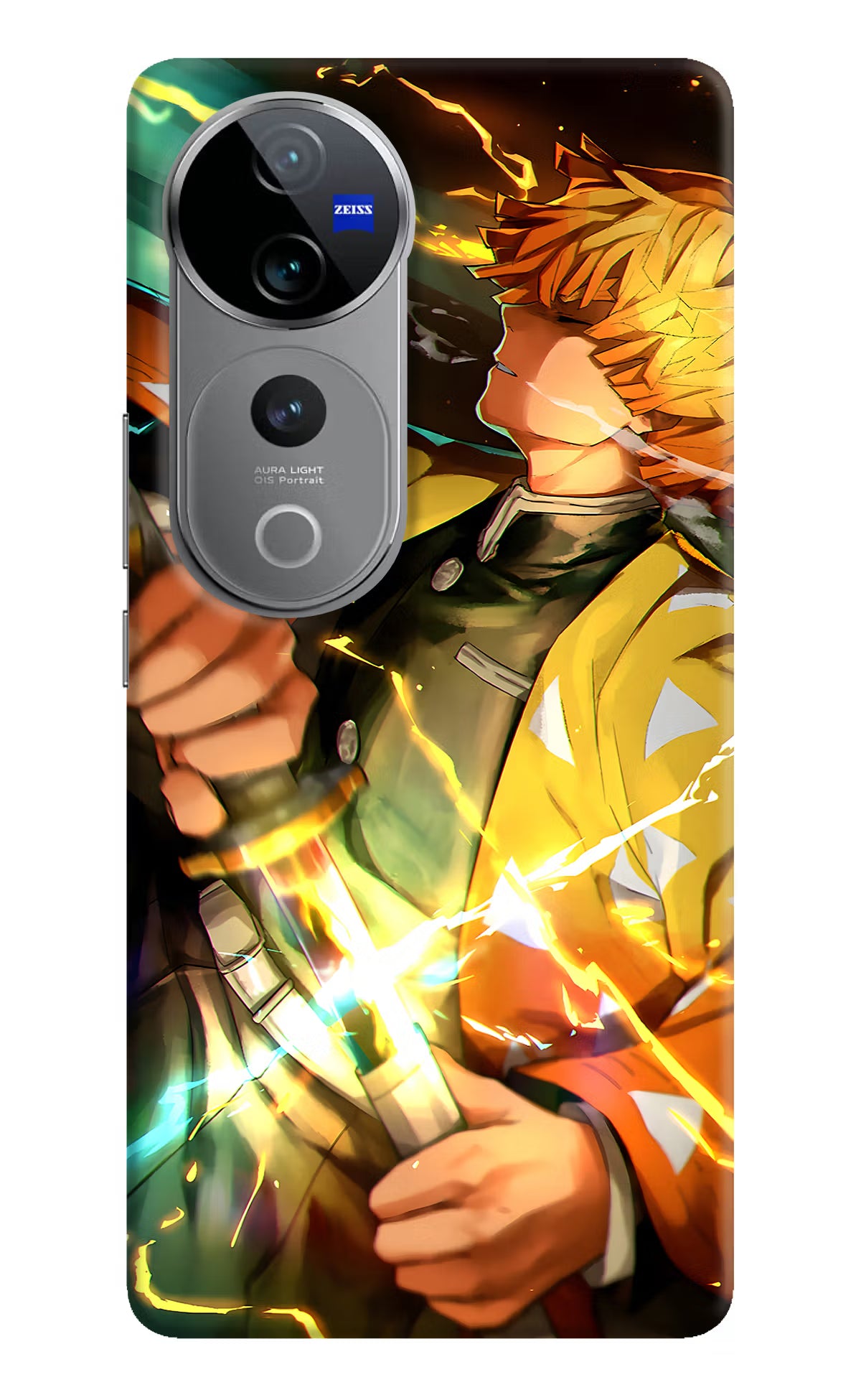 Demon Slayer Vivo V40 Pro 5G Hard Case Back Cover by Casekaro