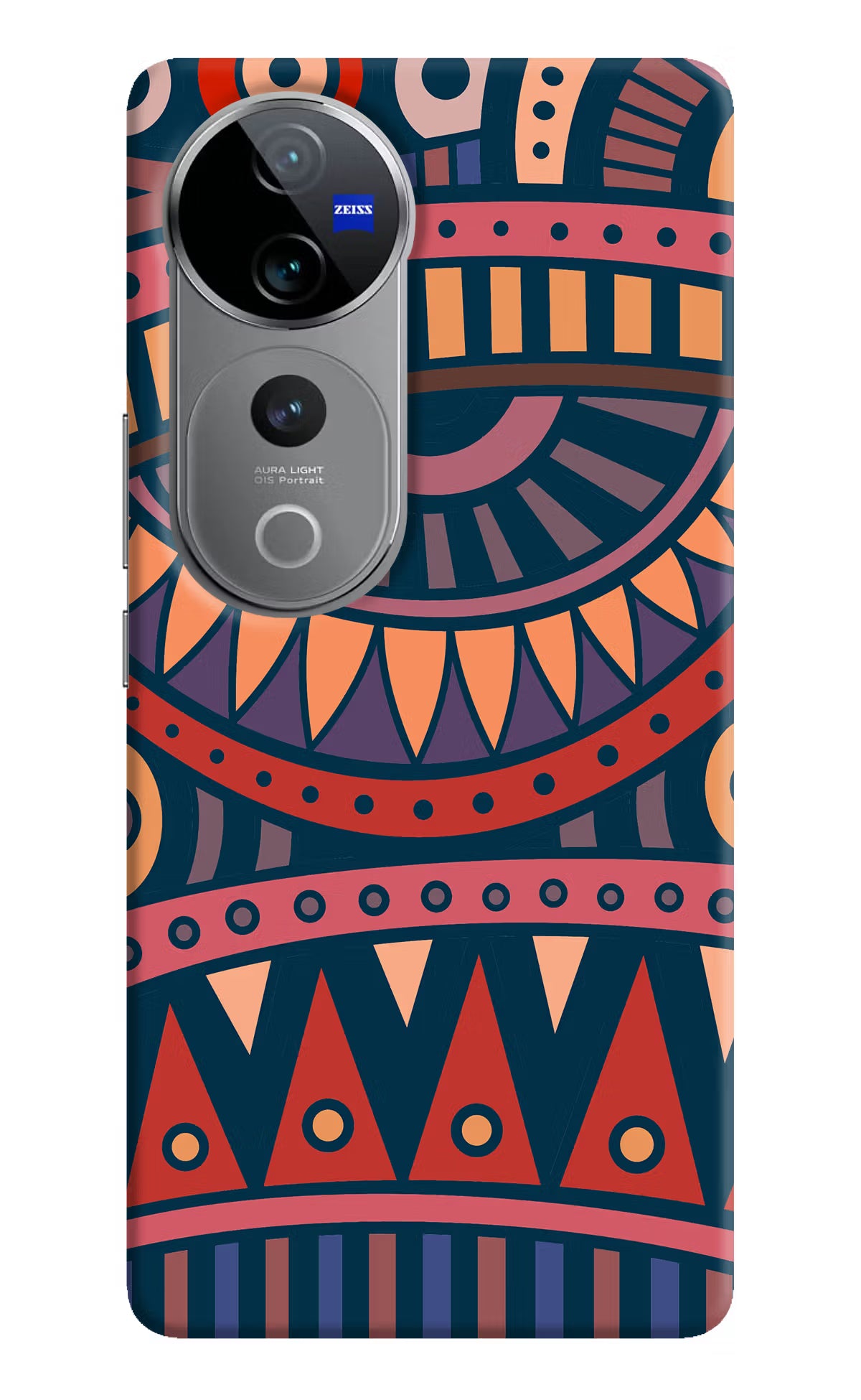 African Culture Design Vivo V40 Pro 5G Hard Case Back Cover by Casekaro