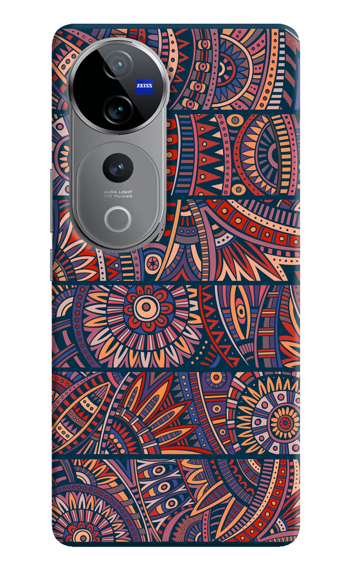 African Culture Design Vivo V40 Pro 5G Hard Case Back Cover by Casekaro