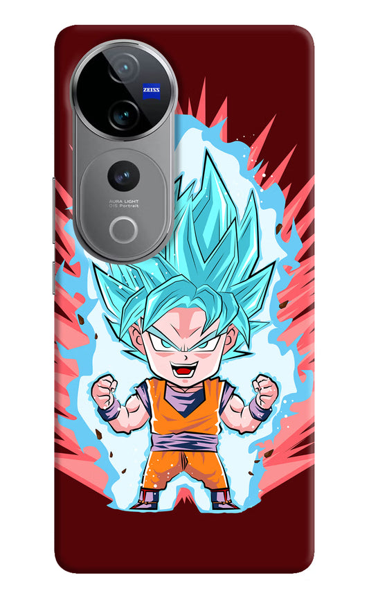 Goku Little Vivo V40 Pro 5G Hard Case Back Cover by Casekaro