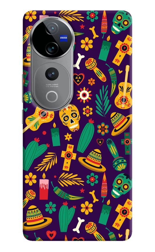 Mexican Artwork Vivo V40 Pro 5G Back Cover