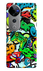 Game Doodle Vivo V40 Pro 5G Hard Case Back Cover by Casekaro