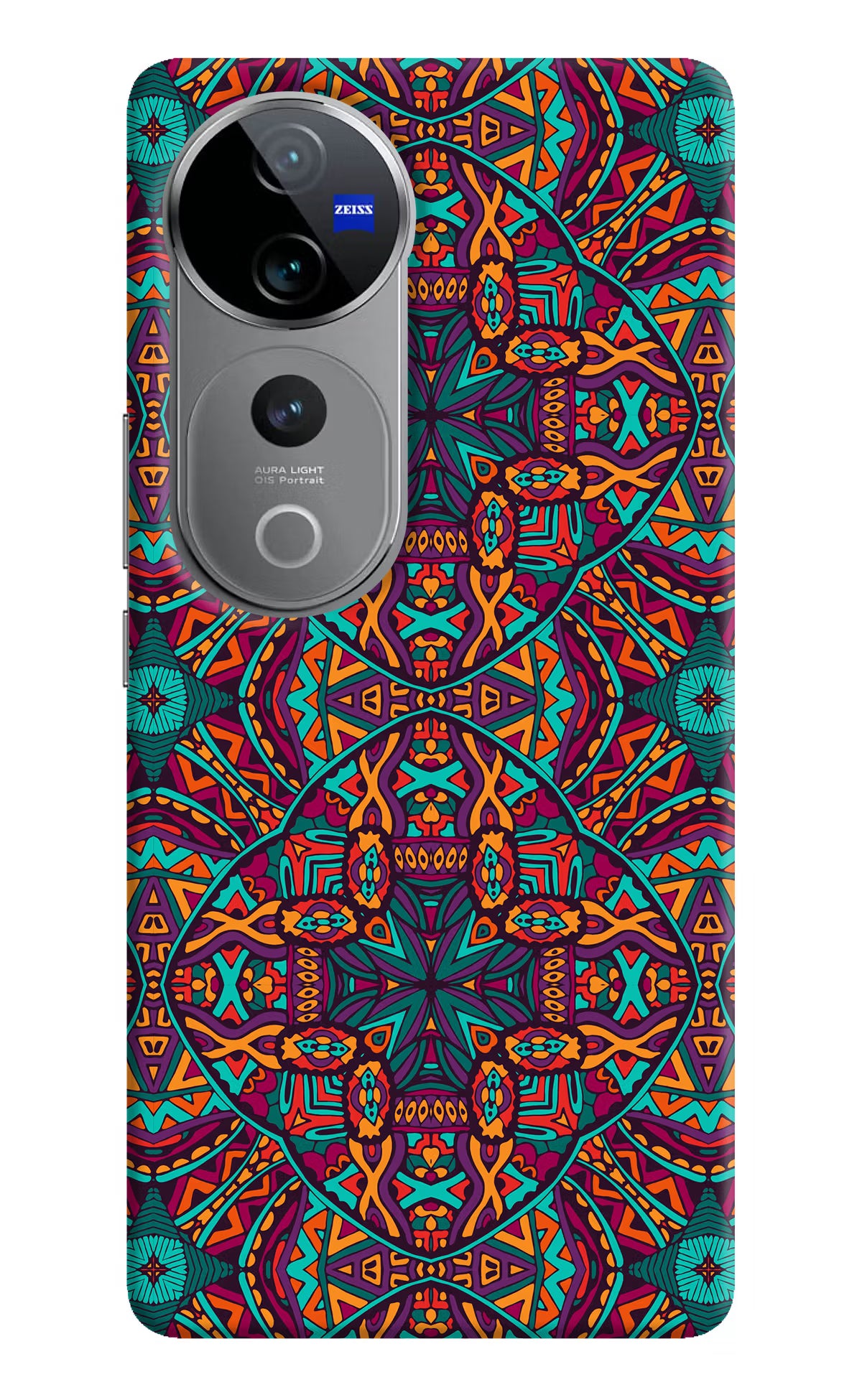 Colour Mandala Vivo V40 Pro 5G Hard Case Back Cover by Casekaro