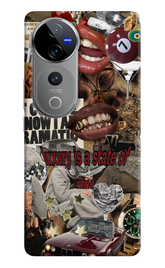 Luxury Vivo V40 Pro 5G Hard Case Back Cover by Casekaro