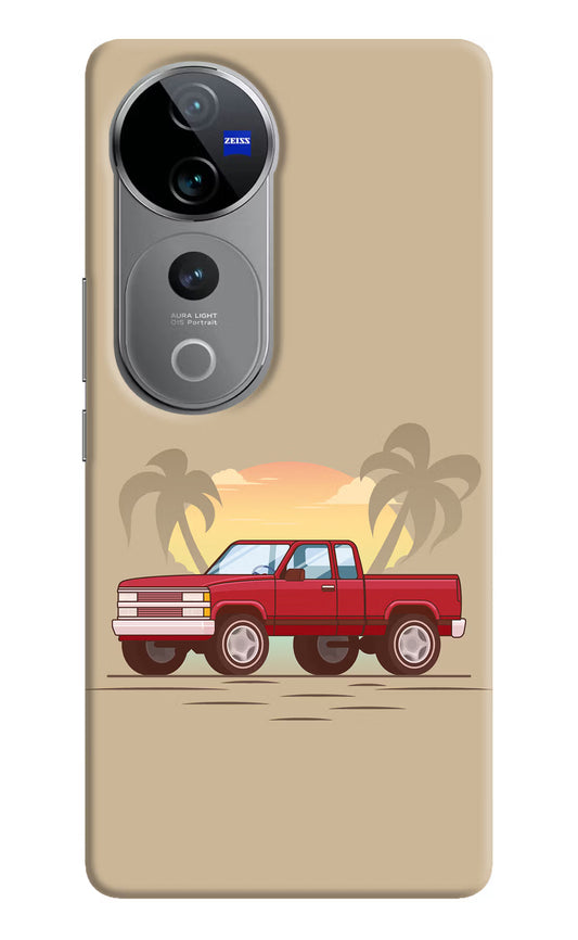 Desert Classic Drive Vivo V40 Pro 5G Hard Case Back Cover by Casekaro
