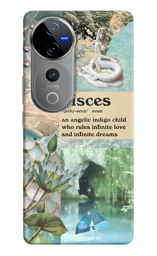 Pisces Zodiac Vivo V40 Pro 5G Hard Case Back Cover by Casekaro