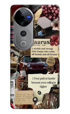 Taurus Zodiac Vivo V40 Pro 5G Hard Case Back Cover by Casekaro