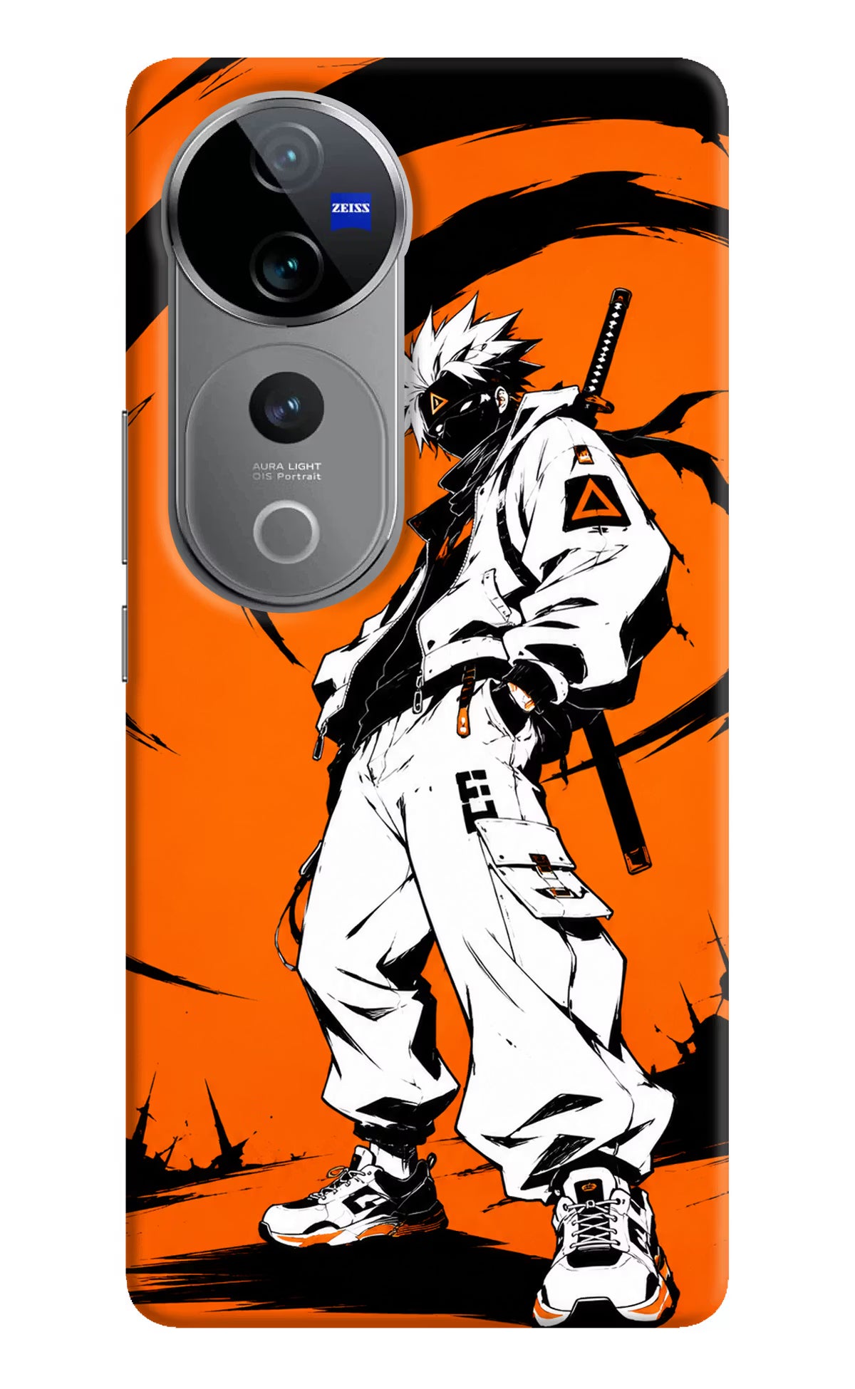 Street Samurai  Vivo V40 Pro 5G Hard Case Back Cover by Casekaro