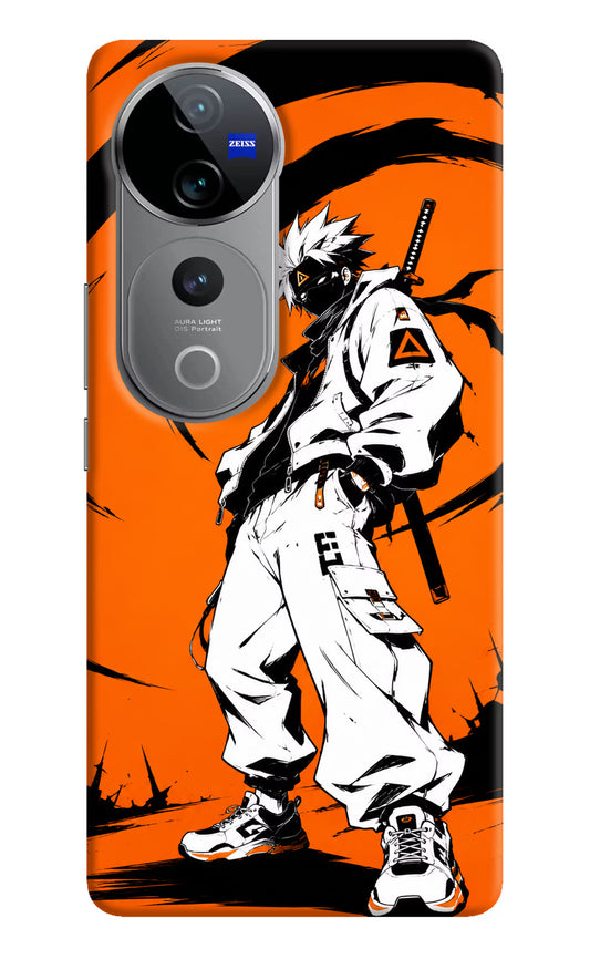 Street Samurai  Vivo V40 Pro 5G Hard Case Back Cover by Casekaro