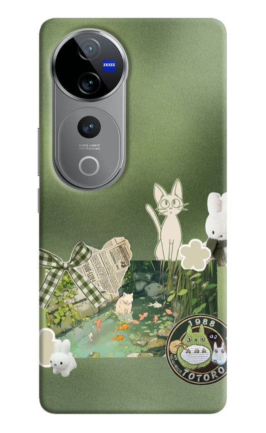 Aesthetic anime Vivo V40 Pro 5G Hard Case Back Cover by Casekaro