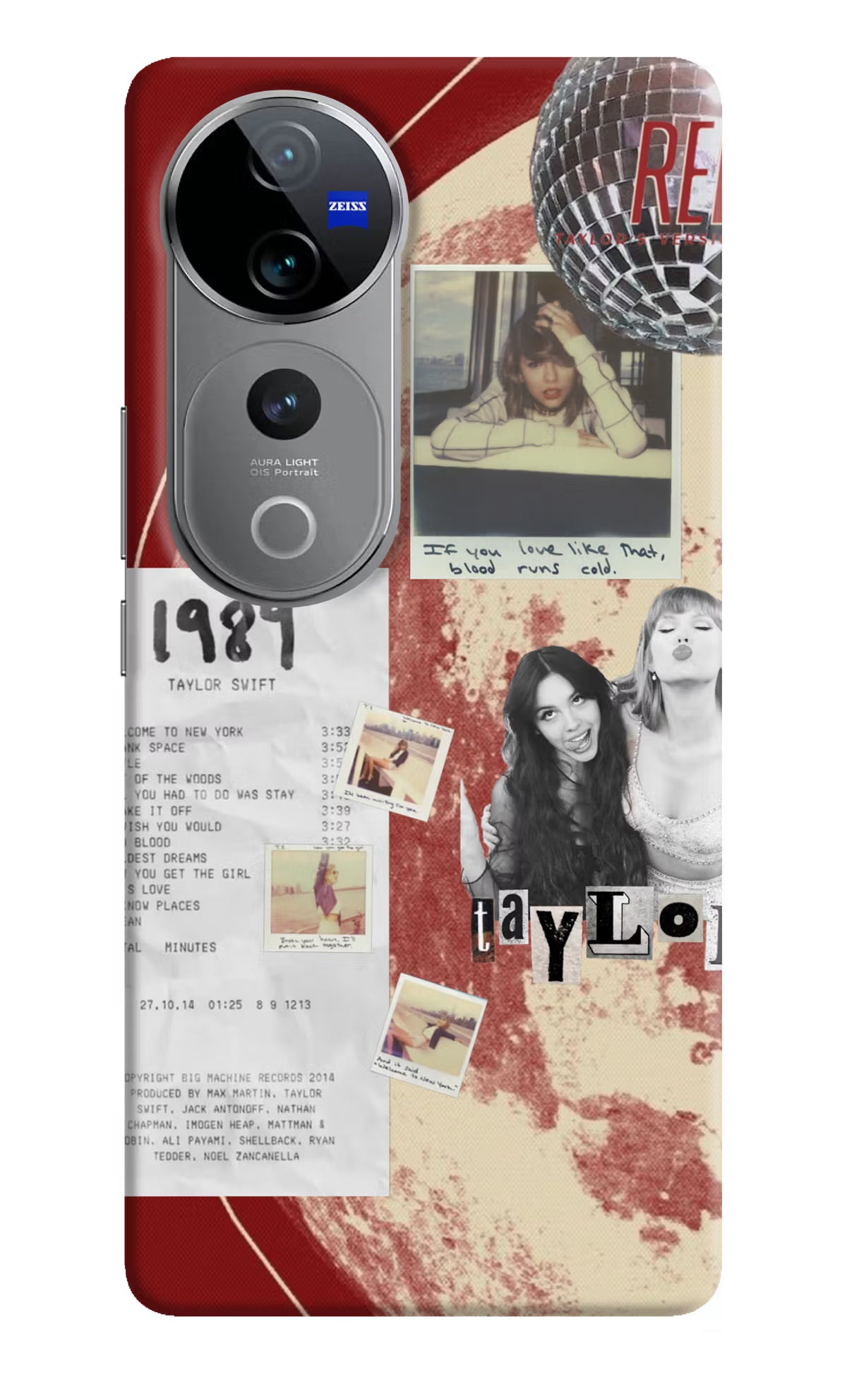 Taylor Swift Vivo V40 Pro 5G Back Cover