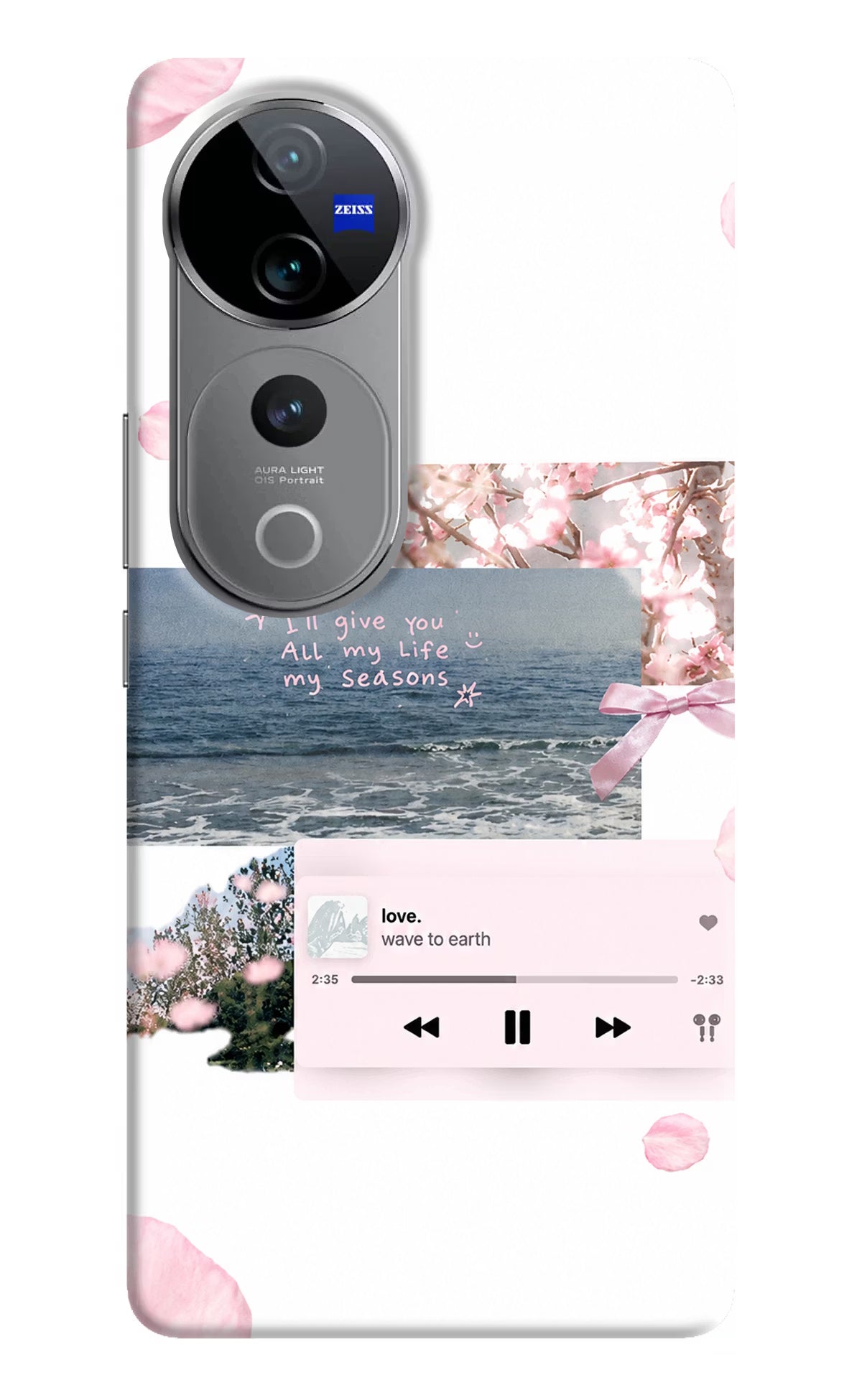 Wave to earth Vivo V40 Pro 5G Back Cover