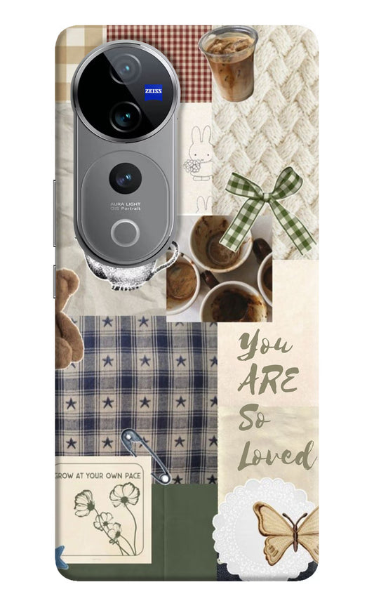 Cookie Vivo V40 Pro 5G Hard Case Back Cover by Casekaro