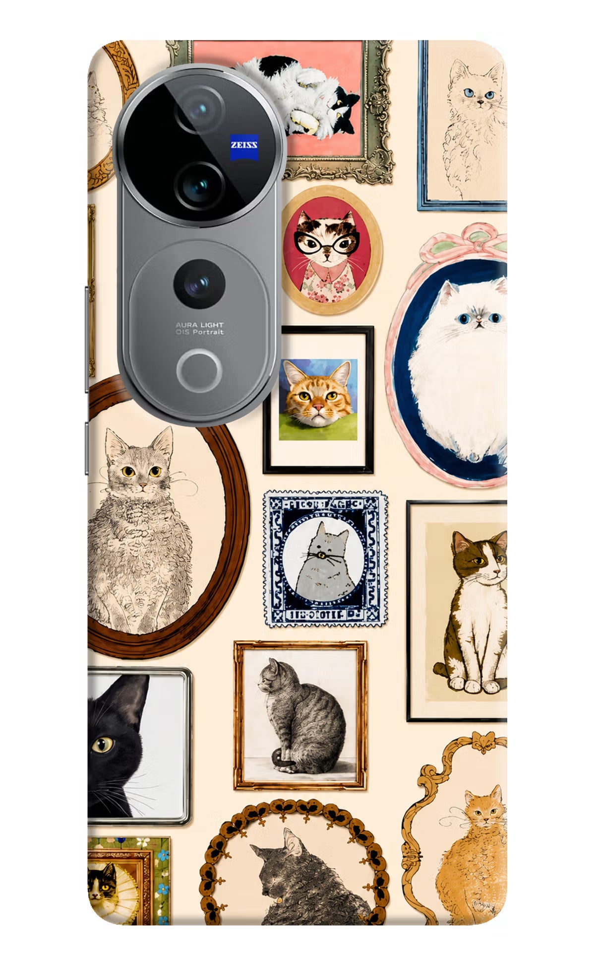 Mirror Cats Vivo V40 Pro 5G Back Cover