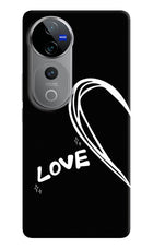 Love Line Vivo V40 Pro 5G Hard Case Back Cover by Casekaro