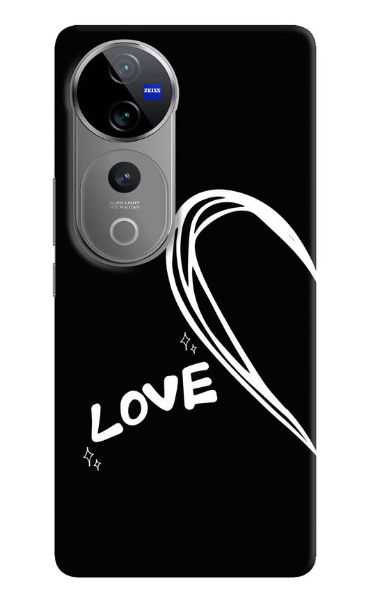 Love Line Vivo V40 Pro 5G Hard Case Back Cover by Casekaro
