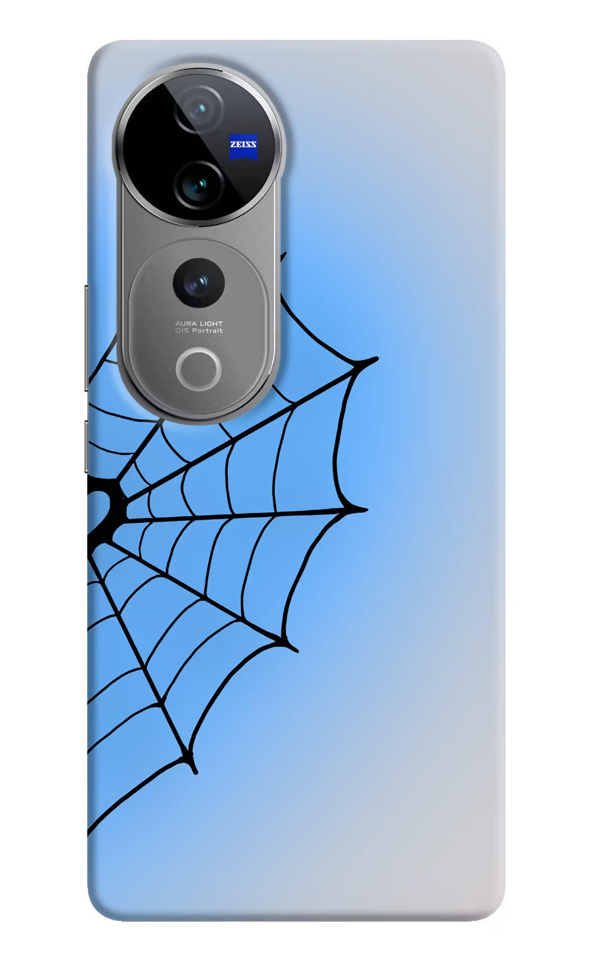 Blue Web Vivo V40 Pro 5G Back Cover