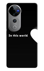 This World Vivo V40 Pro 5G Hard Case Back Cover by Casekaro