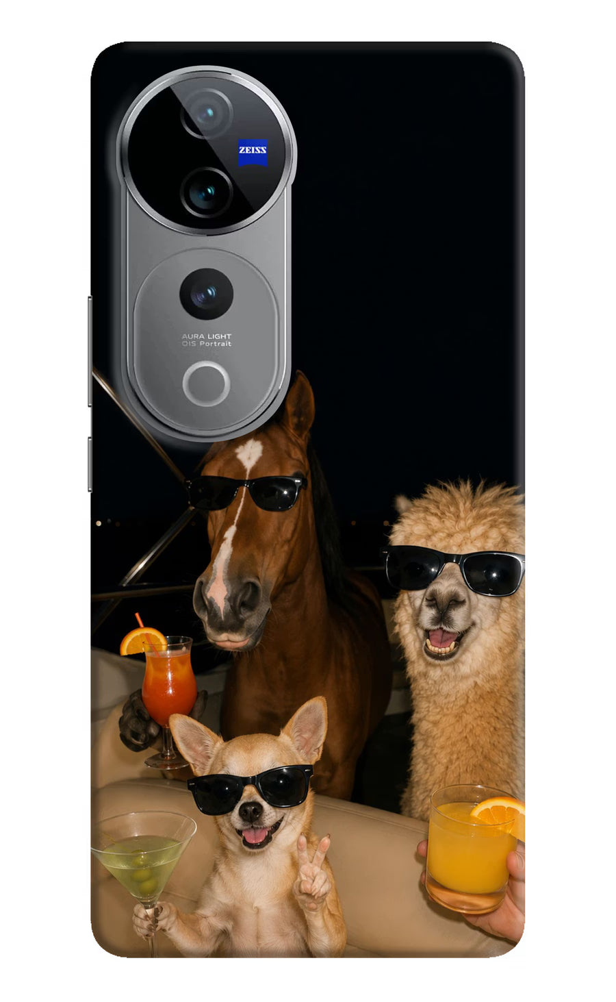 Party Squad Vivo V40 Pro 5G Back Cover, Hard case