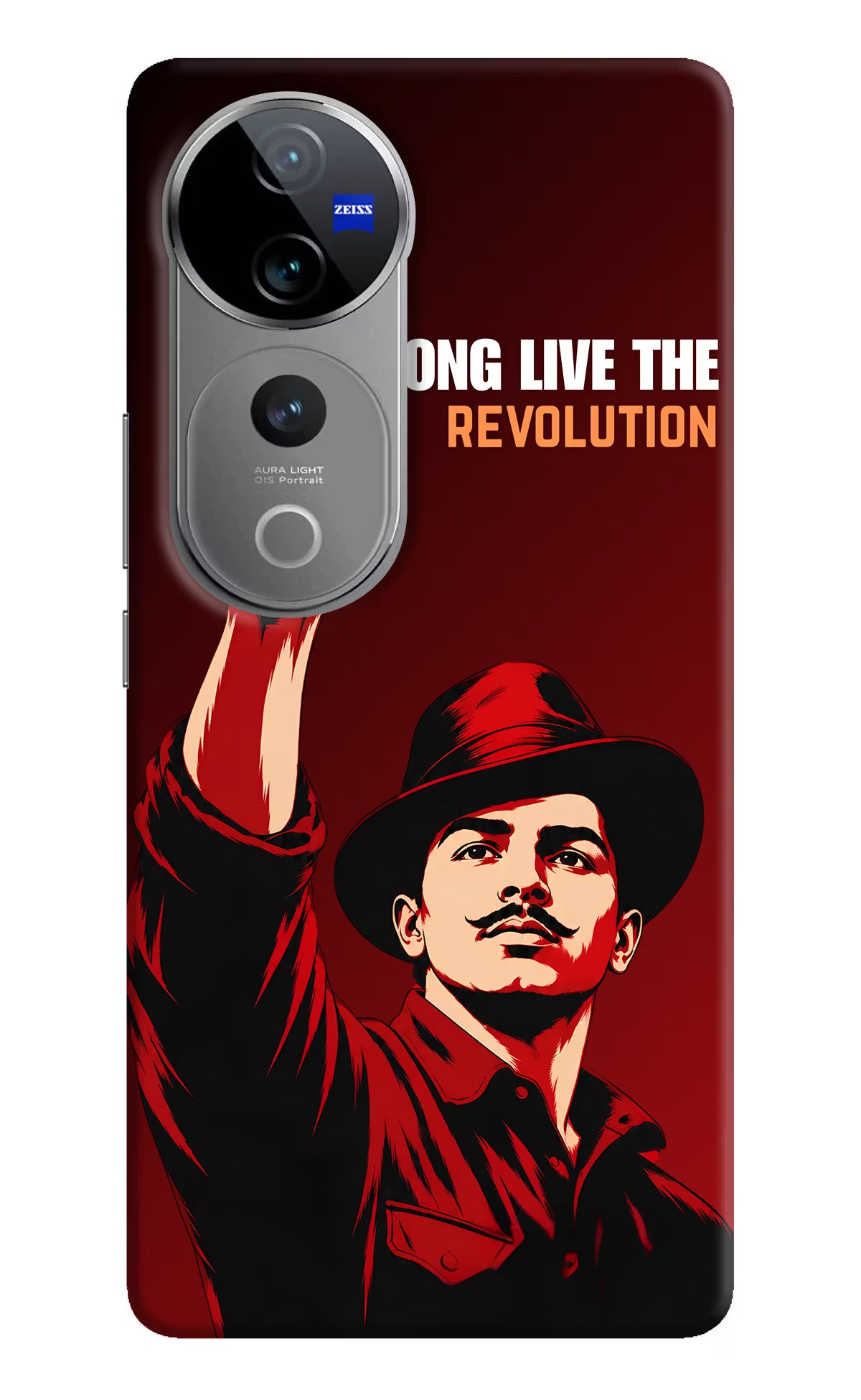 Bhagat Singh Revolution Vivo V40 Pro 5G Back Cover