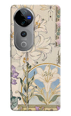 White Lily Vivo V40 Pro 5G Hard Case Back Cover by Casekaro